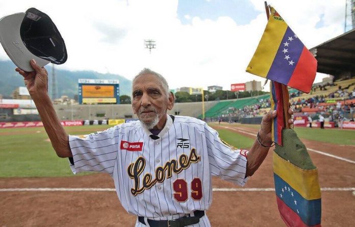 Falleció a los 104 años Jesús «Chivita» Lezama, el célebre fanático de los Leones del Caracas