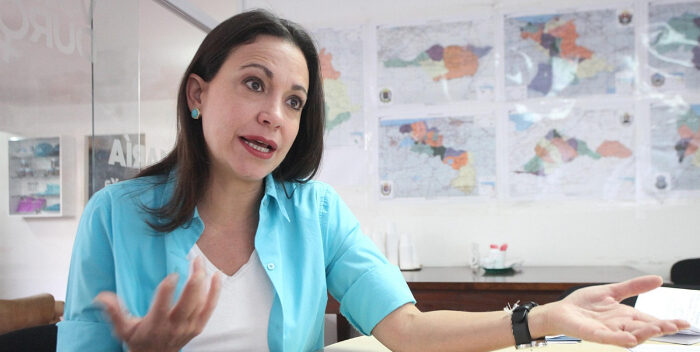María Corina Machado enfatizó que «con o sin primarias va a las presidenciales»