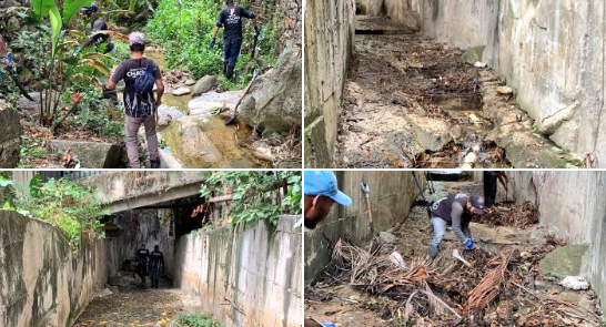 ¡Prevención! Alcaldía de Chacao realizó limpieza de la quebrada Pajaritos