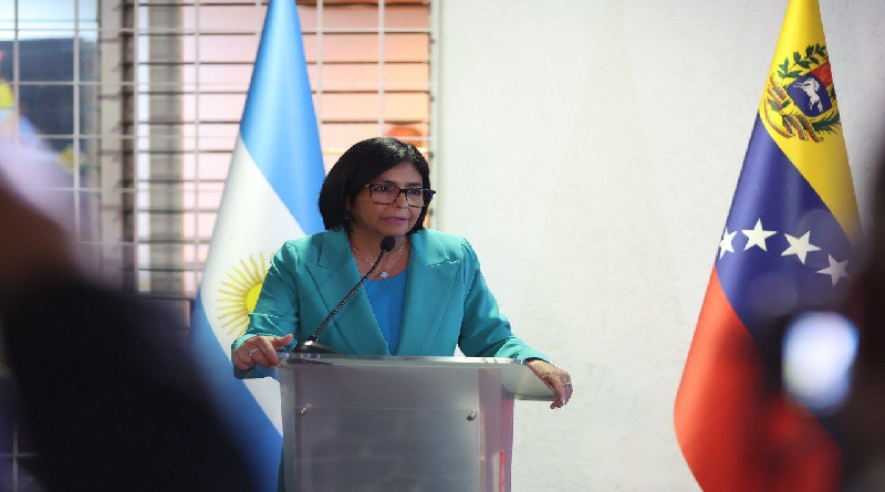 Vicepresidenta Delcy Rodríguez afirmó que “el camino victorioso de nuestros pueblos es la libertad”