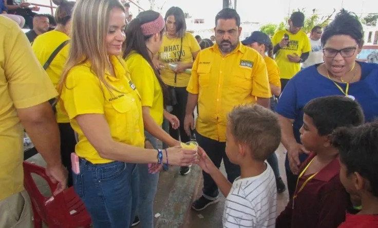 PJ benefició con dos jornadas solidarias y simultáneas a habitantes de Lagunillas