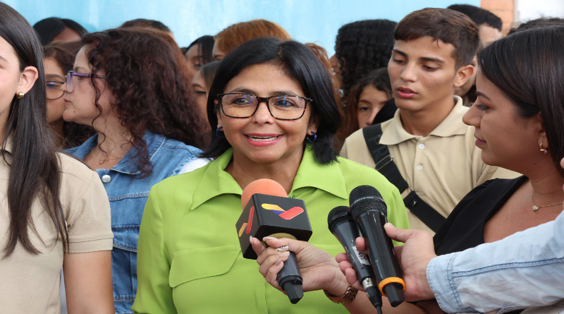 Vicepresidenta Delcy Rodríguez afirmó que los bachilleres están decididos a seguir estudios en carreras priorizadas
