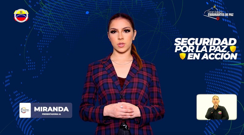 Ministerio para Relaciones Interiores presentó nueva moderadora IA “Miranda”