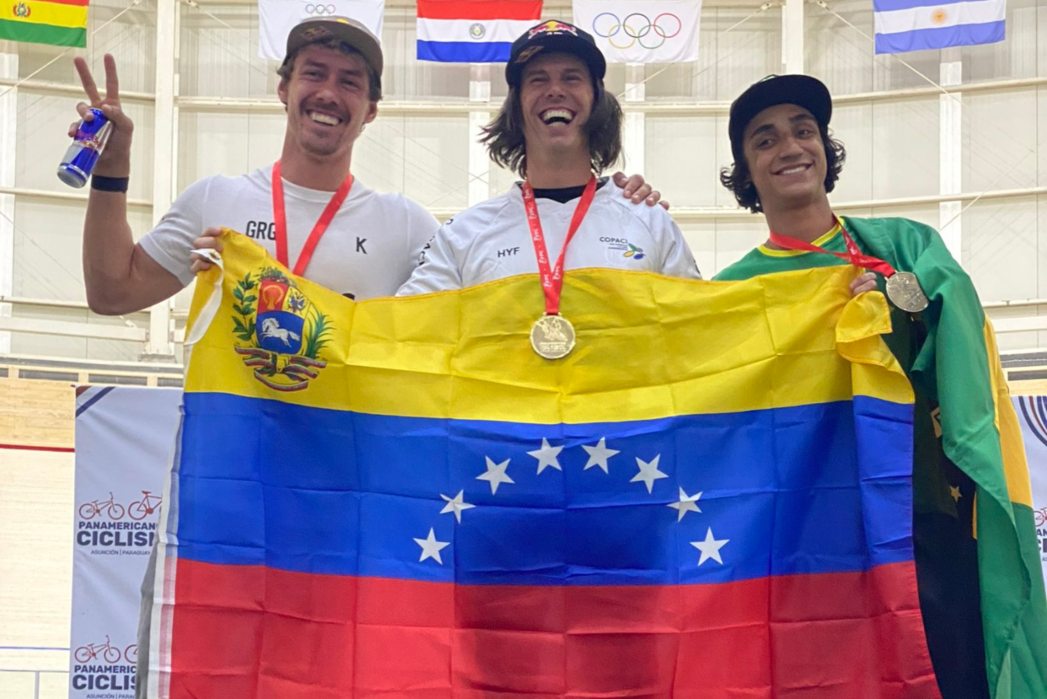 Daniel Dhers ganó medalla de oro en el Panamericano de Ciclismo en Paraguay