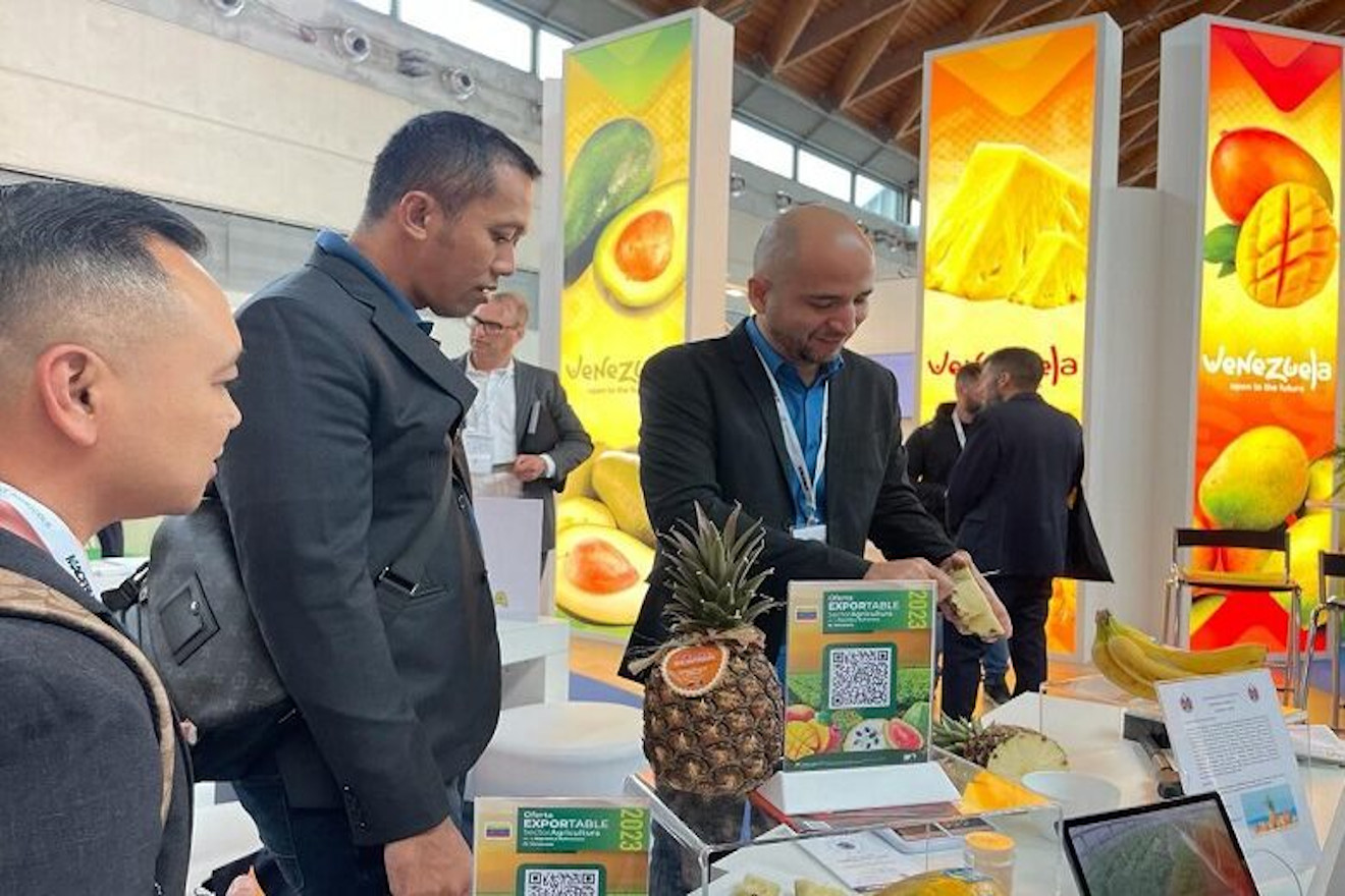 Feria Internacional Macfrut 2023 en Italia exhibió rubros venezolanos