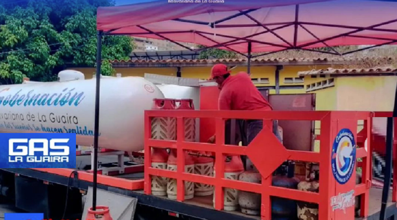 Sistema 1×10 distribuyó bombonas de gas a familias de La Guaira