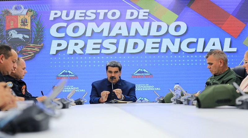 Presidente Nicolás Maduro instruyó 24 horas de vigilancia ante lluvias y cambio climático