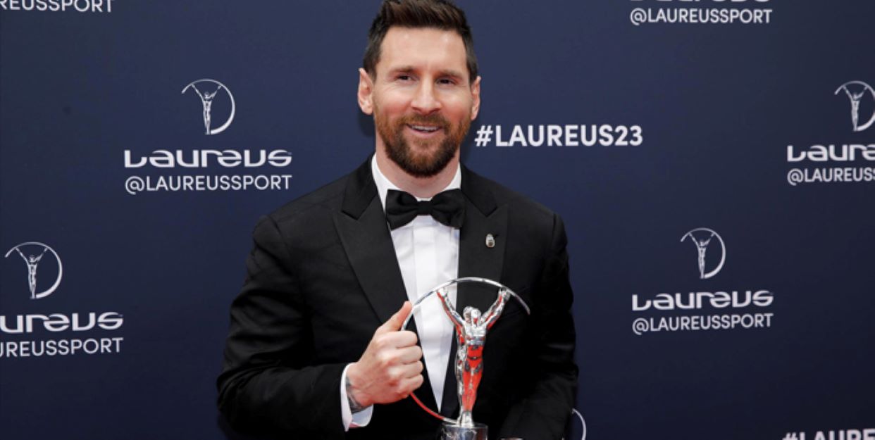 Messi ganó el Premio Laureus a mejor deportista masculino