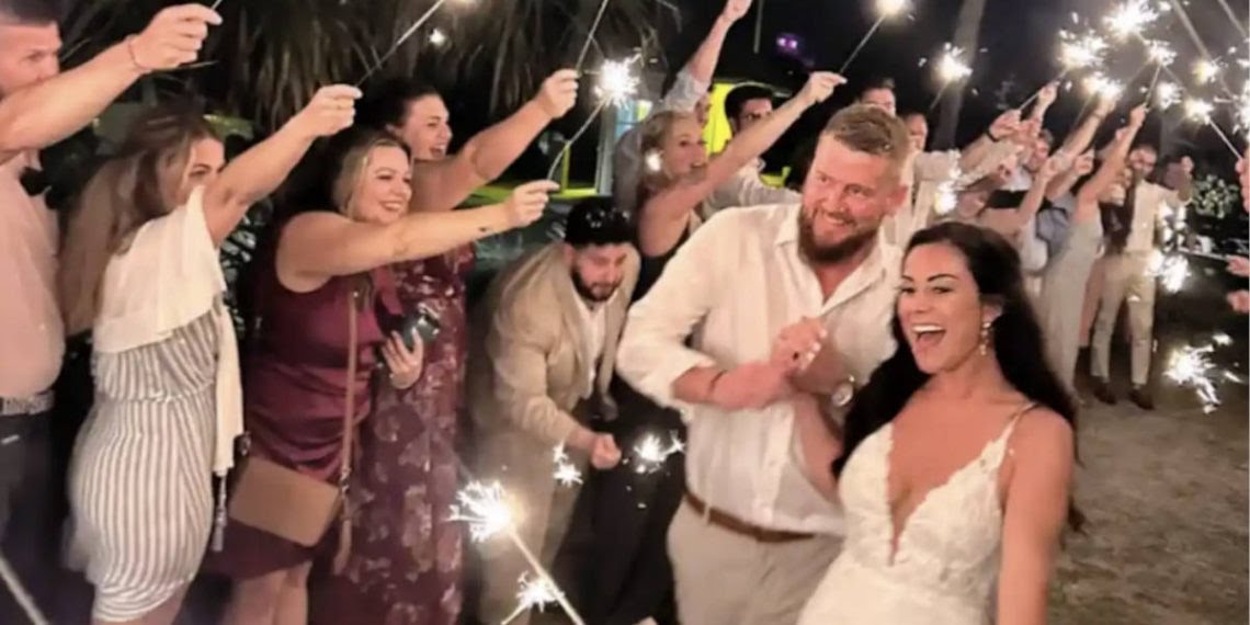 Una novia murió en un accidente justo después de la boda