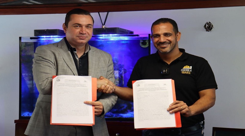Firmaron alianza para el desarrollo del Centro Comercial Container Mall en La Guaira