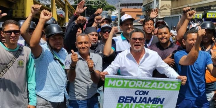 ¡Movilización se extenderá a otras ciudades! Candidato Benjamín Rausseo sostuvo encuentro con motorizados del municipio Libertador de Caracas