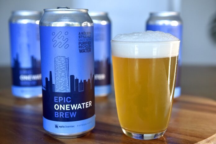 ¡Cervecería local de San Francisco, California (EEUU)! Elaboró cervezas con agua reciclada de duchas, fregaderos y lavanderías