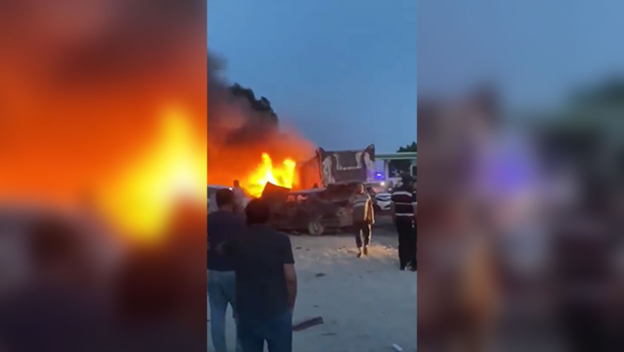 Unas 12 personas se quemaron vivas en un trágico accidente de tráfico en Turquía