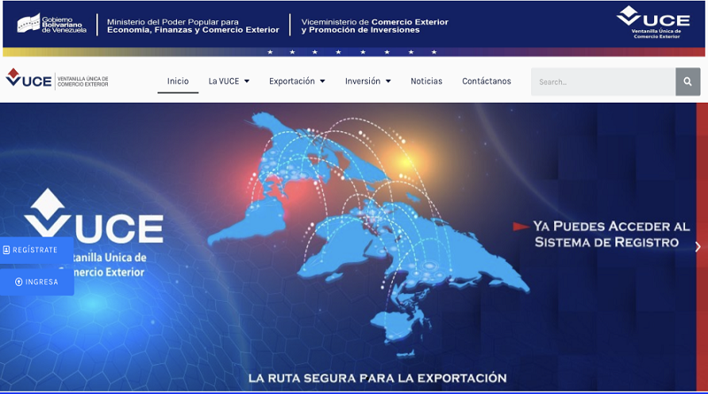 Exportadores cuentan con página web actualizada de Ventanilla Única de Comercio Exterior