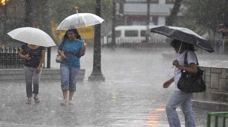 Inameh prevé lluvias con descargas eléctricas en gran parte del país