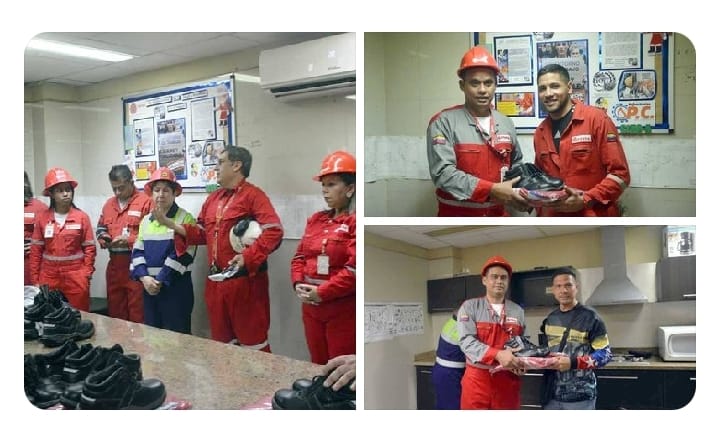 Entregan Equipos de Protección Personal a la clase petrolera de las refinerías Puerto La Cruz y El Chaure