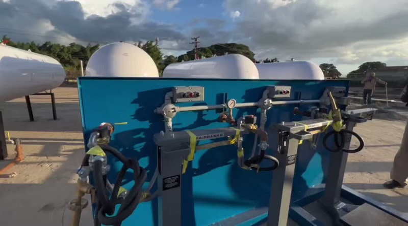 Inician construcción de mini planta de llenado de gas en Aragua