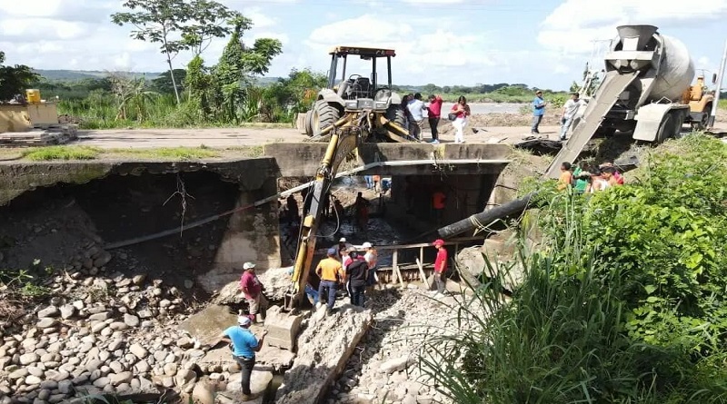 ¡Máxima eficiencia! Recuperan puente en sector Totumito en Portuguesa