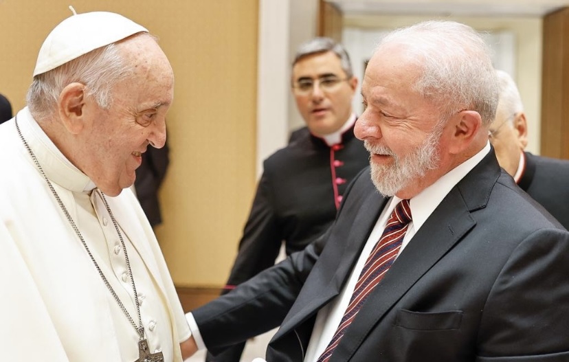 Lula habló con el papa Francisco de «la paz en el mundo»