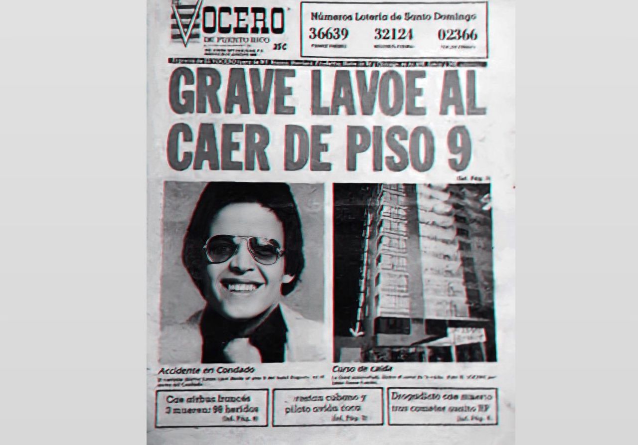 Héctor Lavoe han pasado 35 años desde su caída del noveno piso de un