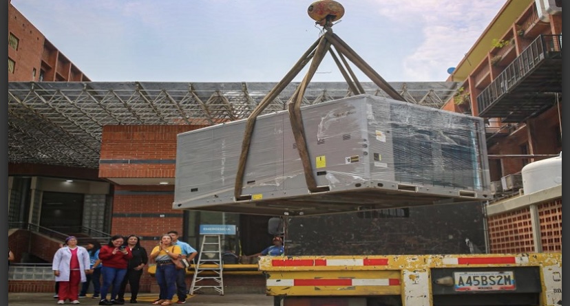 Instalaron aire acondicionado en el área de neonatología del Hospital Luis Razetti en Anzoátegui