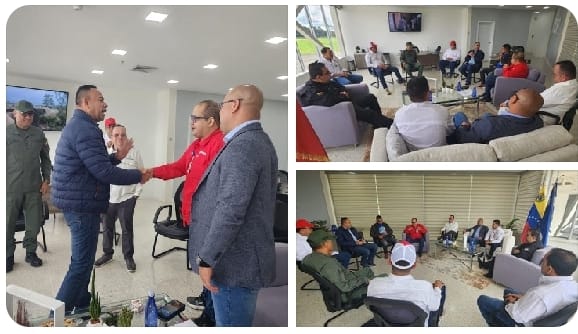 Gobernación de Portuguesa realizó un encuentro de coordinación con el Vice Pdte de Comercio y Suministro Nacional de PDVSA