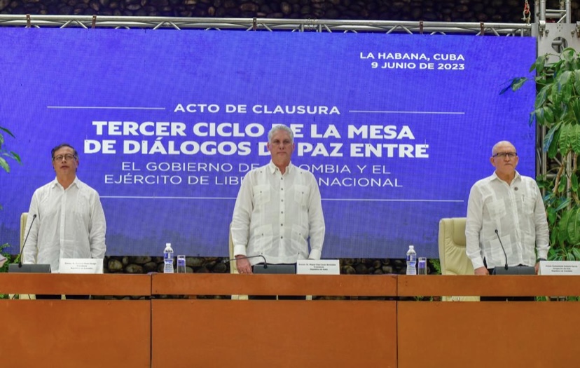 Colombia y ELN afinan detalles para implementación del cese al fuego