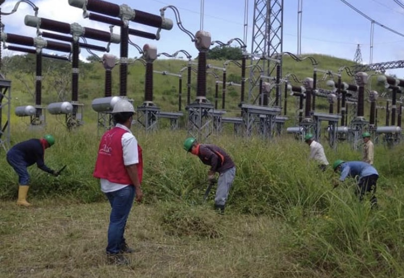Corpoelec trabajará en conjunto a alcaldías para desmalezar estaciones y líneas eléctricas del país