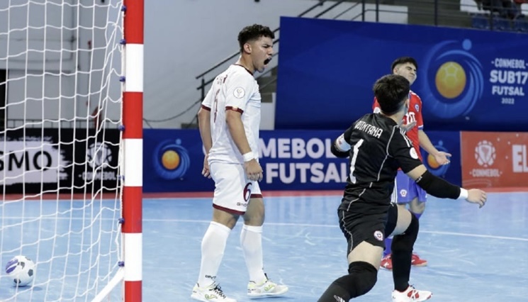 Venezuela arrancó con el pie derecho en el Sudamericano Sub-17 de Futsal