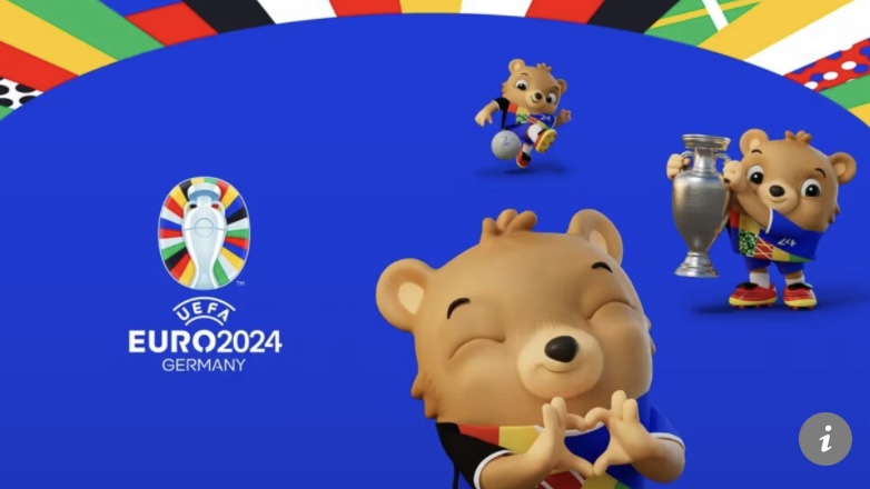 La mascota de la Eurocopa 2024 será un osito de peluche con botas ‘alemanas’