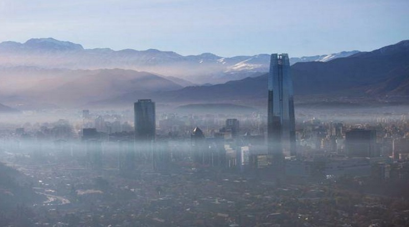 Declararon alerta ambiental en Región Metropolitana de Chile