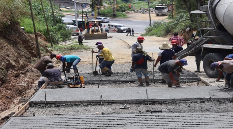 Inspeccionan rehabilitación en la Panamericana que conecta con La Vega