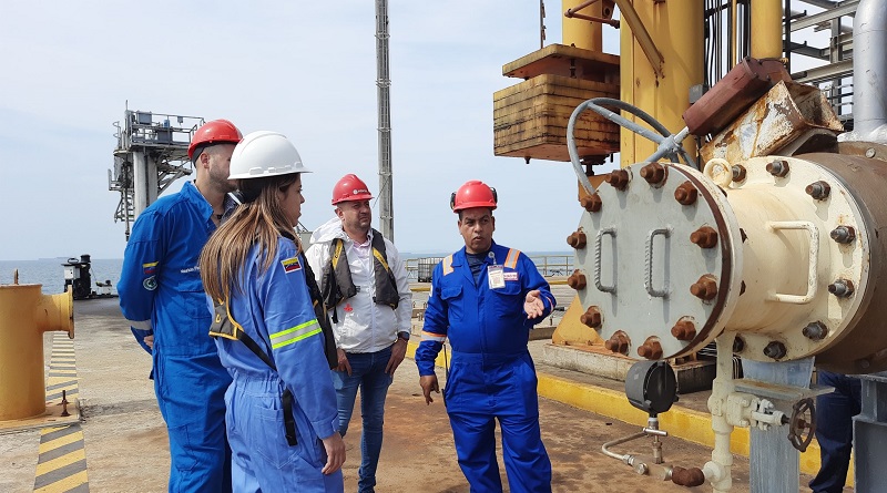 Autoridades de Pequiven supervisaron operaciones del Terminal Marítimo G/D José Antonio Anzoátegui