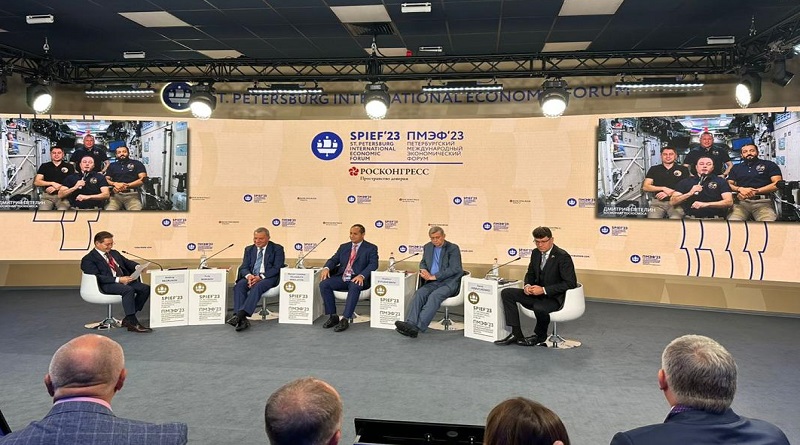 Ministro Araguayán participó en el Foro de San Petersburgo en la sesión “BRICS+ en el Espacio”