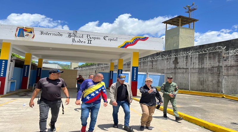 Inspeccionaron trabajos de mantenimiento y reestructuración del internado judicial El Rodeo