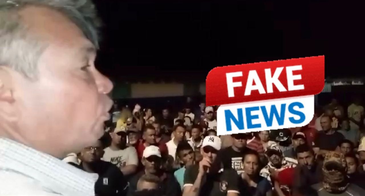 ¡Bajo investigación! José Acosta “supuesto” pescador, incitando al odio y basándose en Fake News para generar zozobra