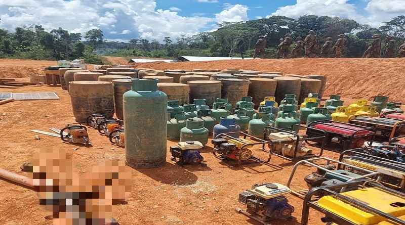 FANB incautó material logístico del Gedo «El Viejo Colombia» en Monagas