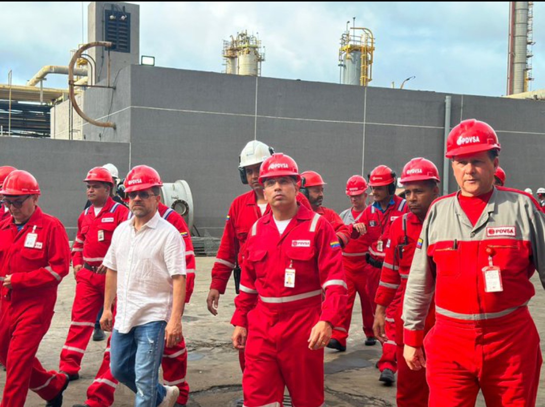 ¡Con total normalidad! Autoridades supervisaron las operaciones que se ejecutan en la Refinería El Palito