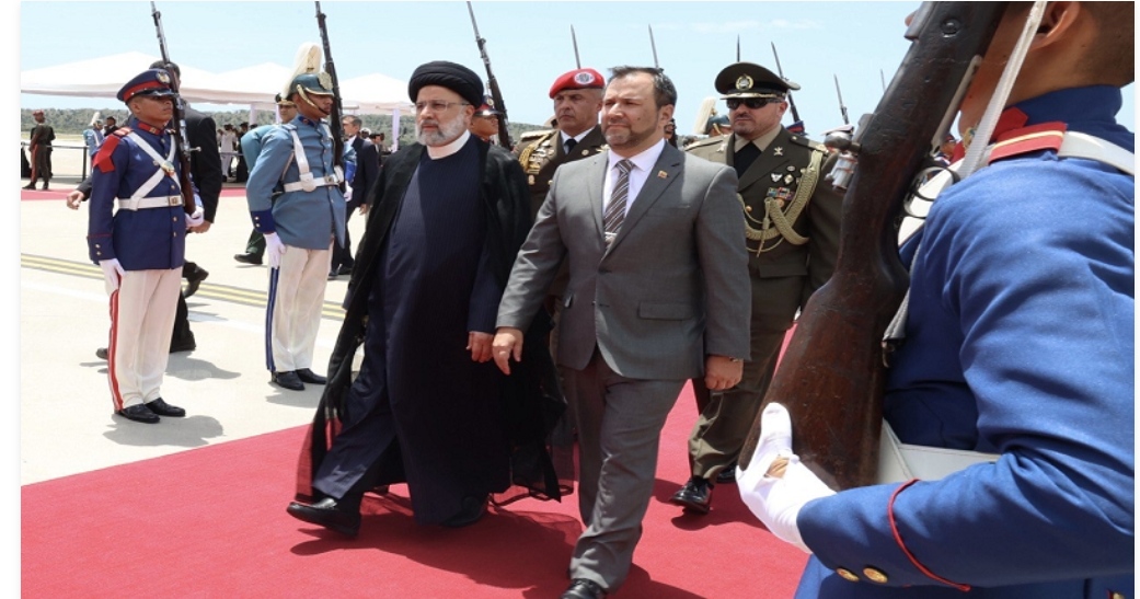 Arribó a Venezuela el presidente de Irán Seyed Ebrahim Raisi