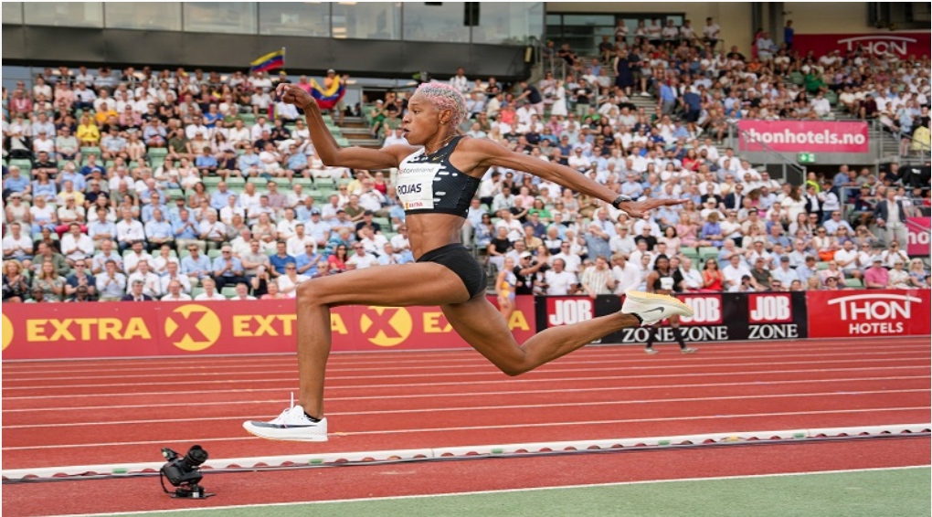 ¡Arriba Venezuela! Yulimar Rojas triunfó en Noruega