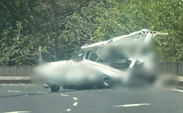 ¡Impactante! La maniobra de un piloto que salvó la vida de todos al caer su avioneta en Panamá (+ Video)