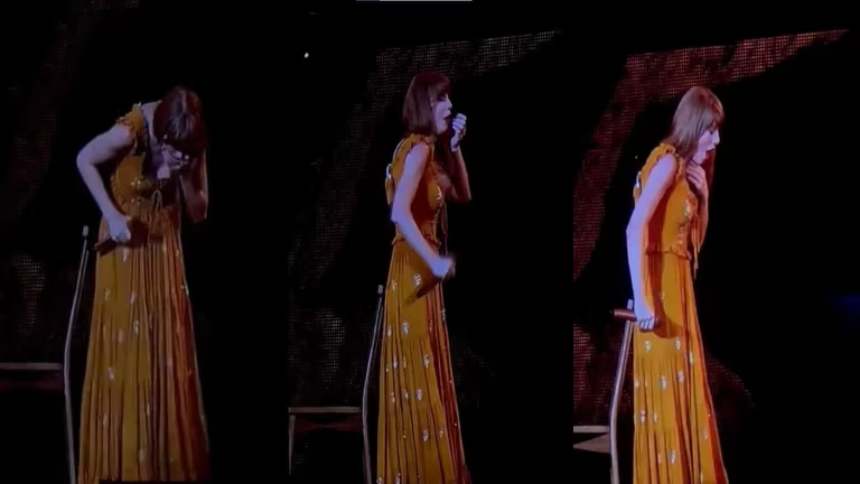 Taylor Swift se tragó un insecto en pleno concierto