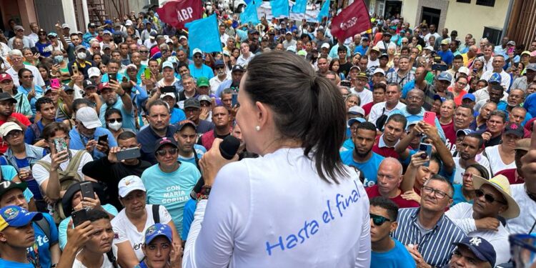 MCM desde Guatire: «Nosotros sí vamos a ir a una Venezuela que se encuentre, pero sobre la base de la justicia»