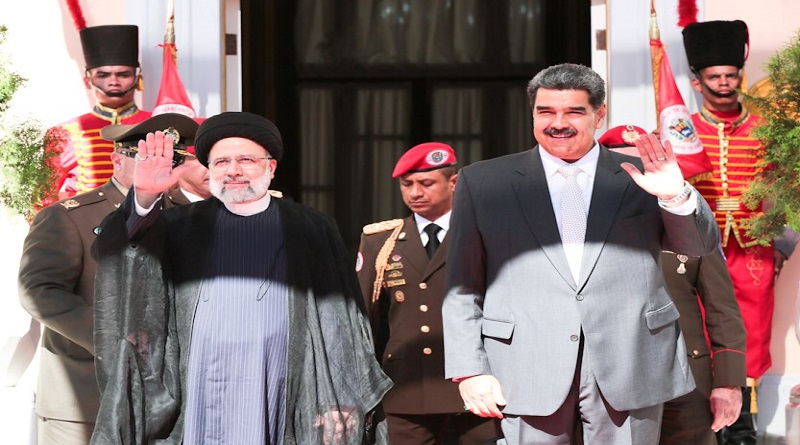 Presidente Nicolás Maduro recibió en Miraflores a su homólogo iraní Seyed Ebrahim Raisi