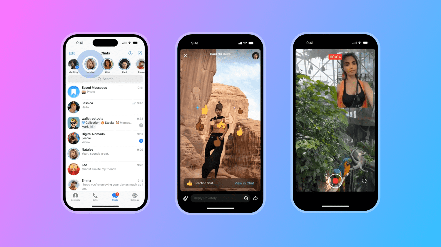Llegaron las Telegram Stories para usuarios Premium de pago