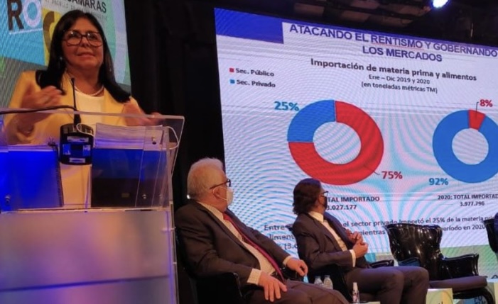 Vicepresidenta Ejecutiva Delcy Rodríguez lideró encuentro con la banca pública y privada