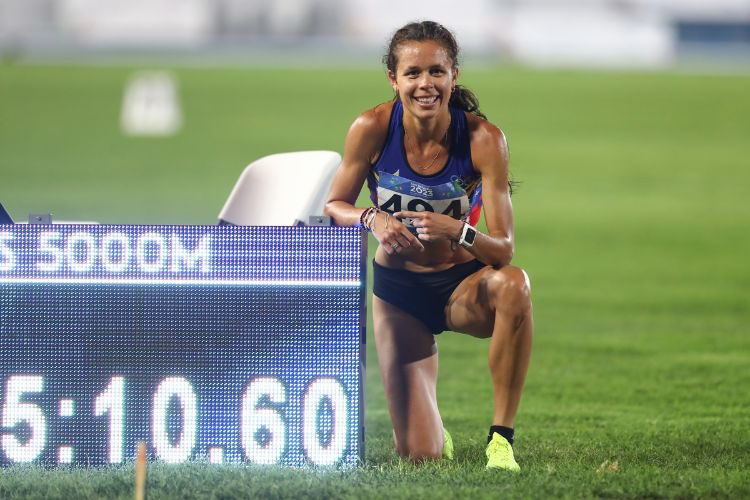 Medalla de oro|Joselyn Brea puso a Venezuela en todo lo alto en San Salvador