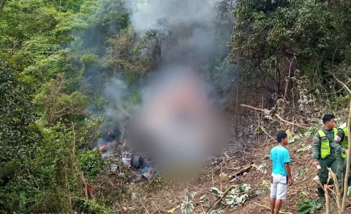 Se estrella un avión de la Fuerza Armada de Venezuela durante el ensayo de un desfile militar