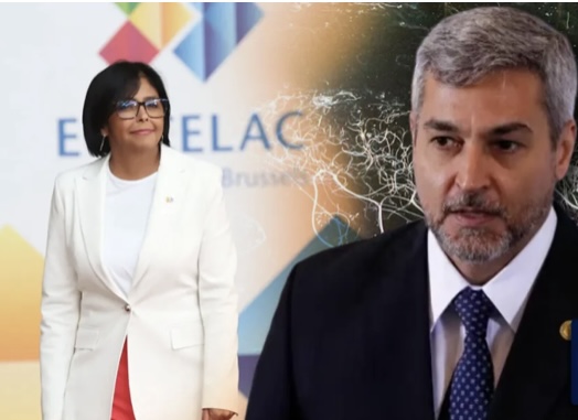 Delcy Rodríguez a Abdo Benitez: Honre la deuda que tiene con Venezuela