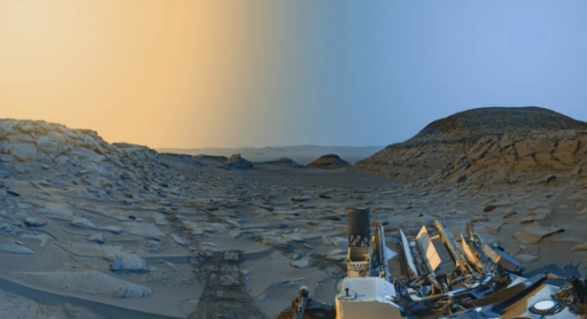 Historia y geografía venezolana están representadas en Marte